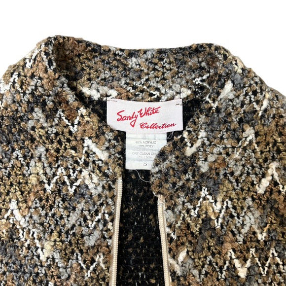 VIntage Women's Zigzag Pattern Jacket - Picture 4 of 7